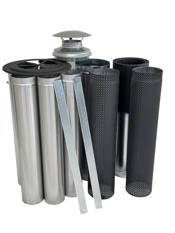 Flue Kit Systems 3.6 mtr Default 10 Perforated